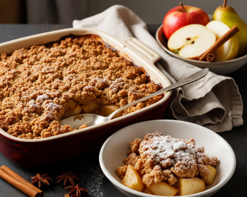 ApfelBirnenCrumble